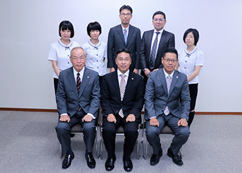 税理士法人クリアパートナーズ（姫路事務所）の皆さんと賢志会員