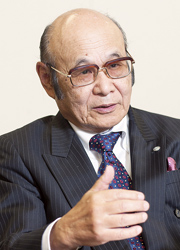 粟飯原一雄会長