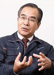 中吉雄二社長