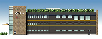 新工場外観予想図