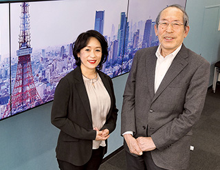 メディアプラス 尾崎修司会長 菅野尚子社長