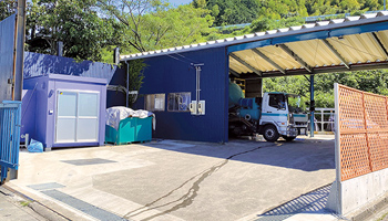 静岡県内にある自社処理施設
