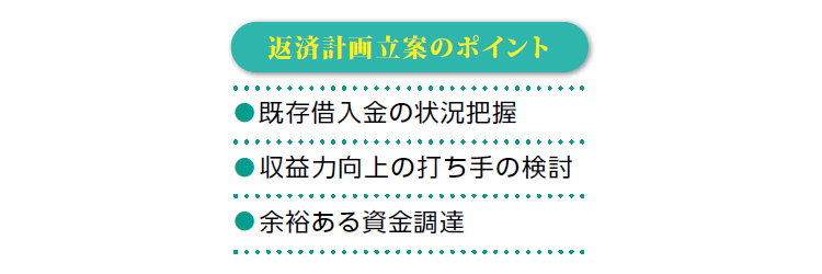返済計画立案のポイント