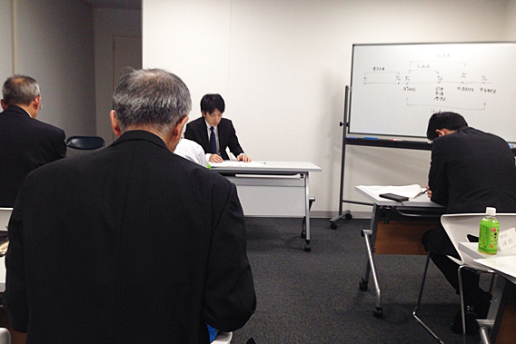 京葉銀行にて各支店長向けに事業承継税制の研修会を開催しました