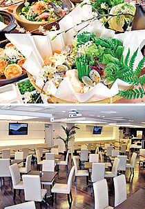 「京都 銀ゆば」等のブランド名で大手ホテルチェーンを中心に出店。朝食バイキングも手がける