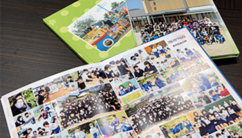 卒業アルバム制作を筆頭に、企業の記念誌制作も請け負う