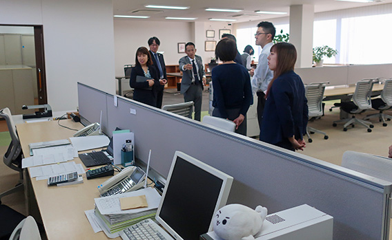 見学会風景