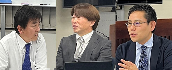 中込祐介会員/井上卓己会員/金森俊亮会員