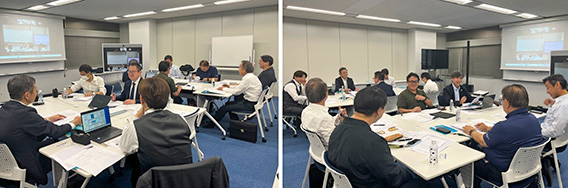 山梨会場の様子