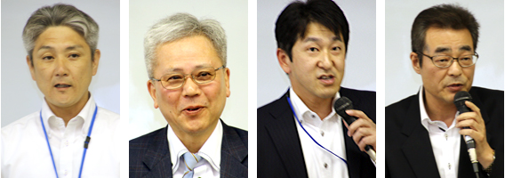 山﨑一聡氏,井手浩一委員長,木村安宏氏,松原宣明氏