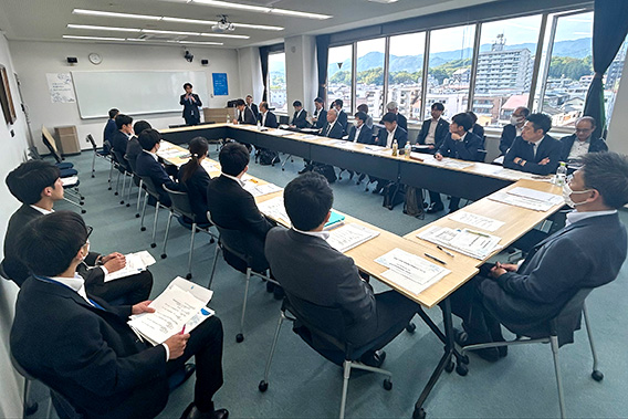 交流会風景