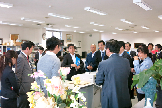 TKC会員を対象に「会計事務所見学会」を開催しました